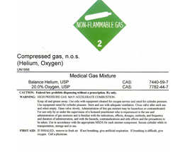 Material Safety Data Sheet Helium Gas